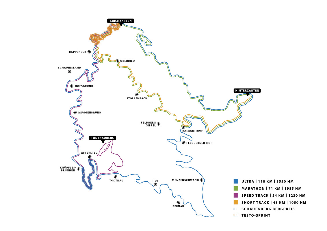 Streckenübersicht Sonderwertungen Streckenübersicht Sonderwertungen