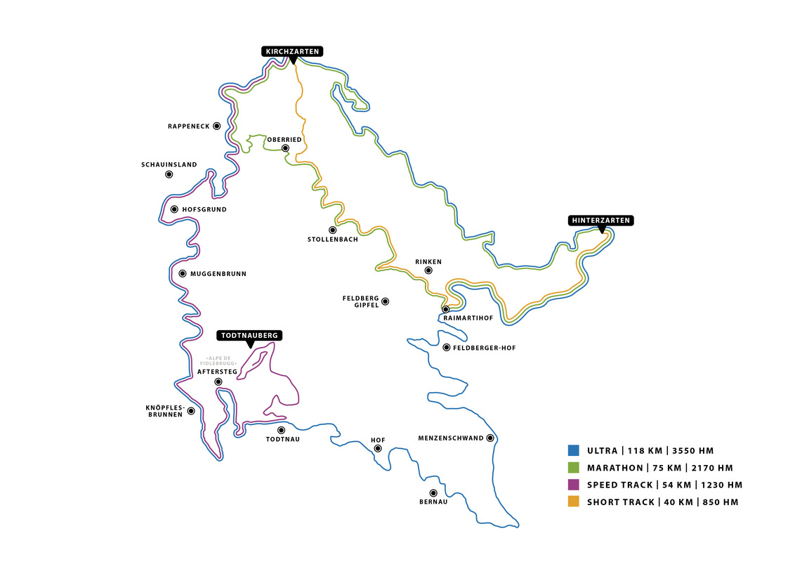 BFU-22 Strecken�bersicht